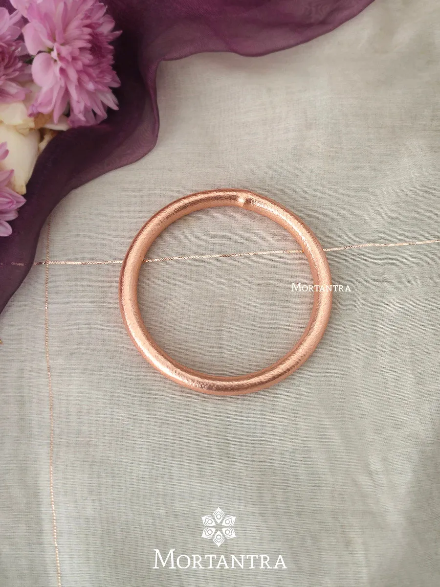 Rose Gold Plated Lehr Bangles (1 piece) - TR-B1RG