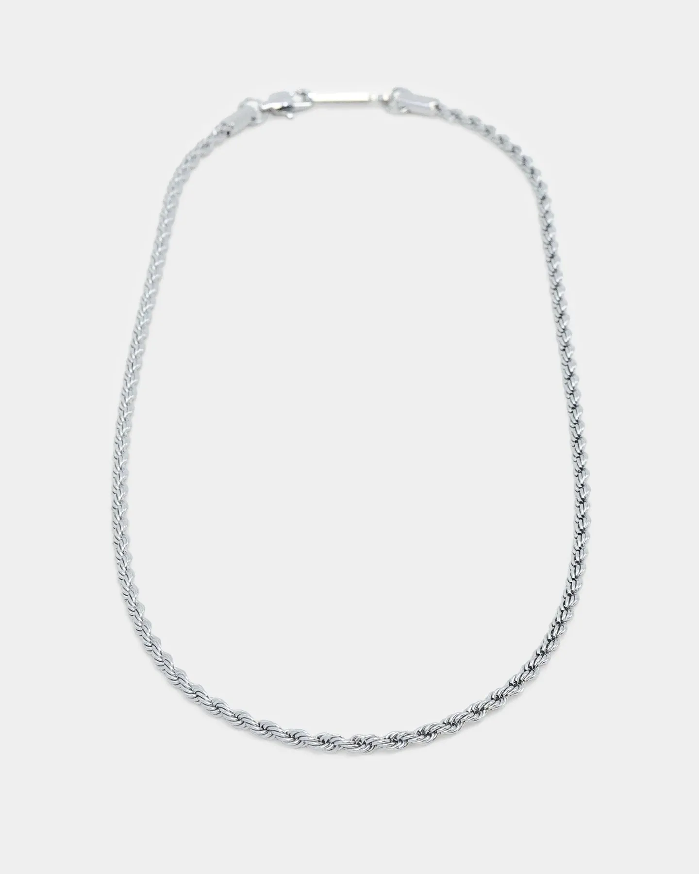 Saint Morta 4mm Rope Chain White Gold