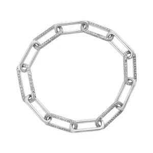 Seamless Oblong Multi Diamond Link