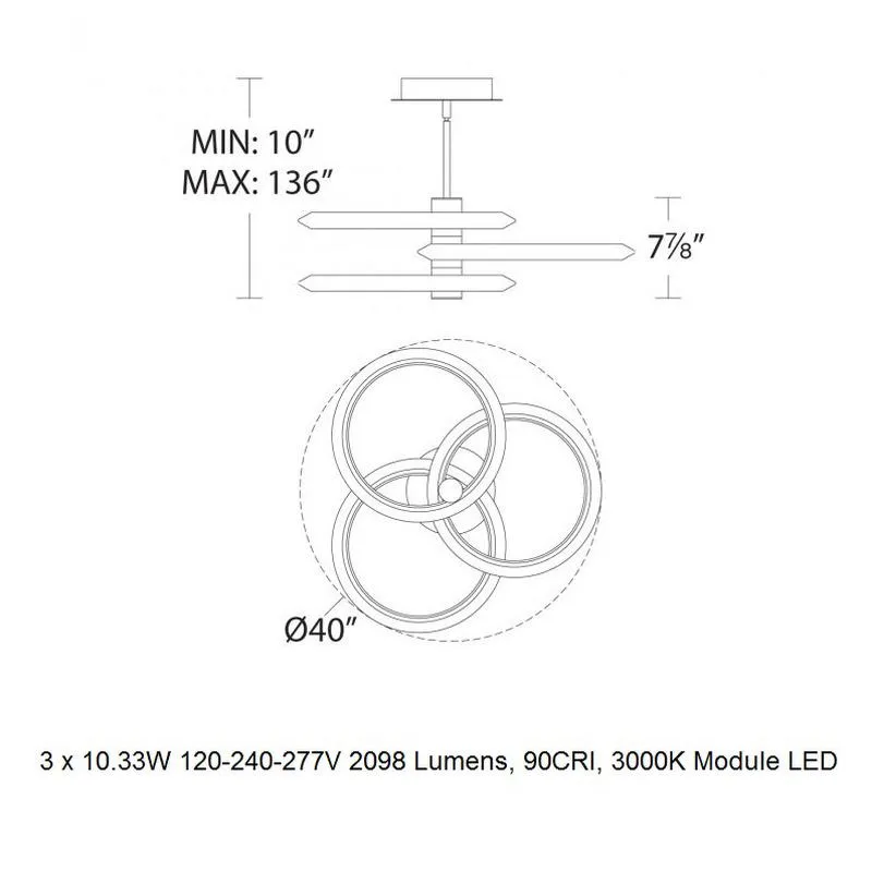 Solaris LED Pendant Light