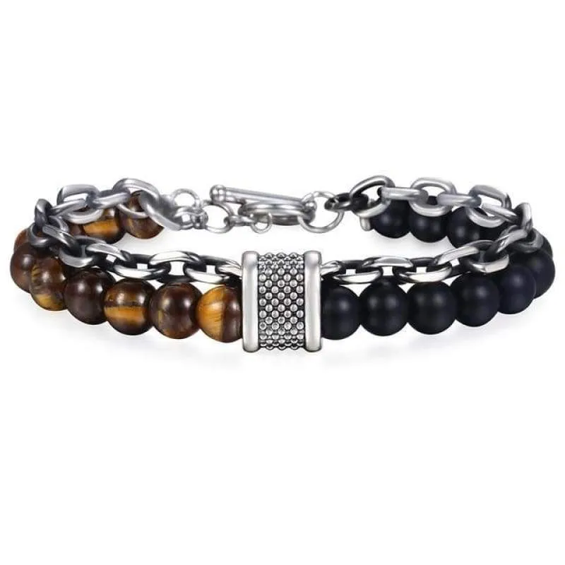 Sons of Odin Beaded Chain Bracelet - 6 Colors