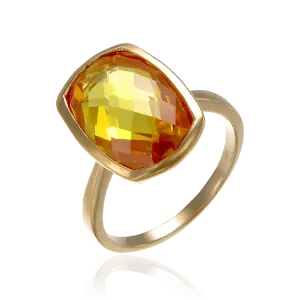 Sparkling Orange Ring