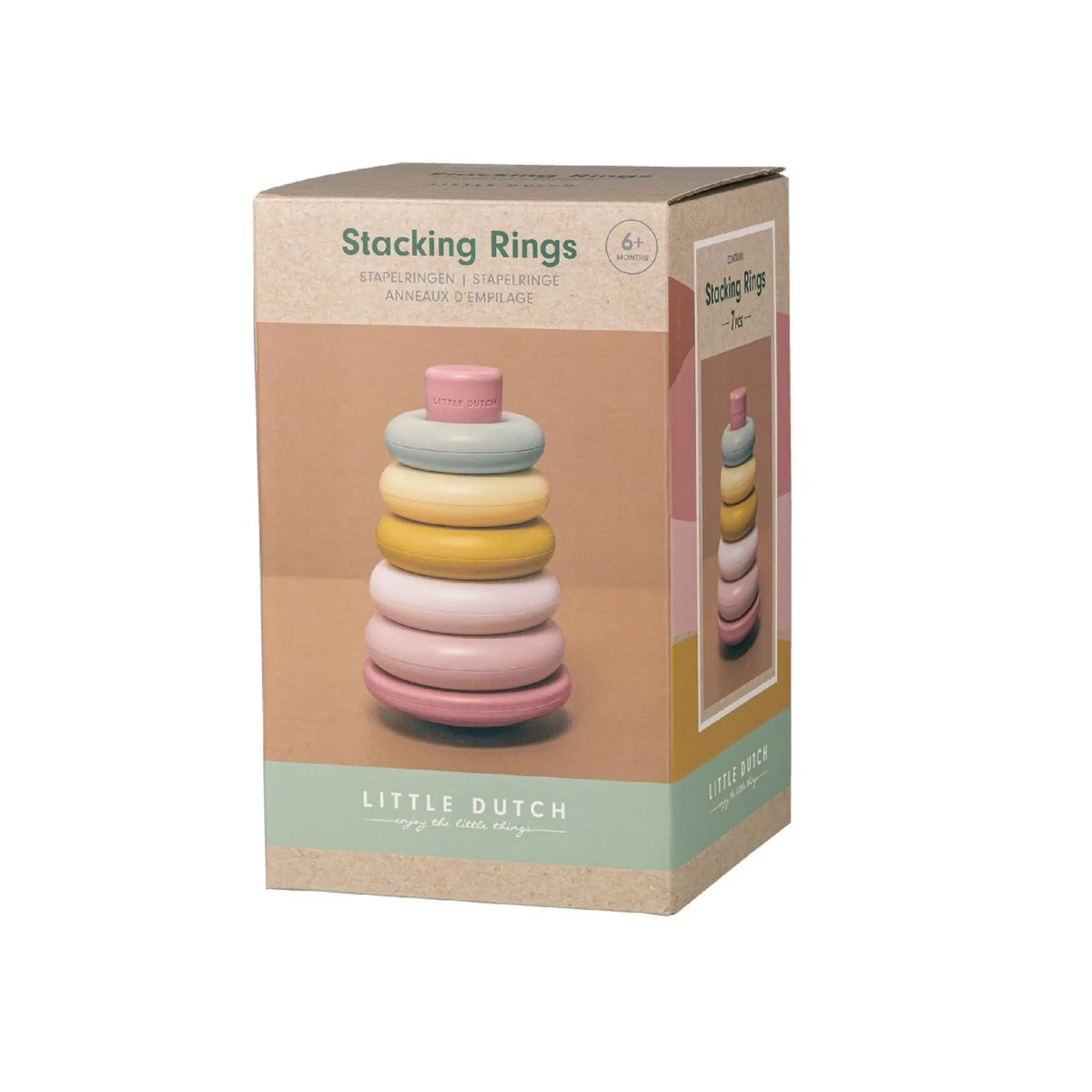 Stacking Rings Pink