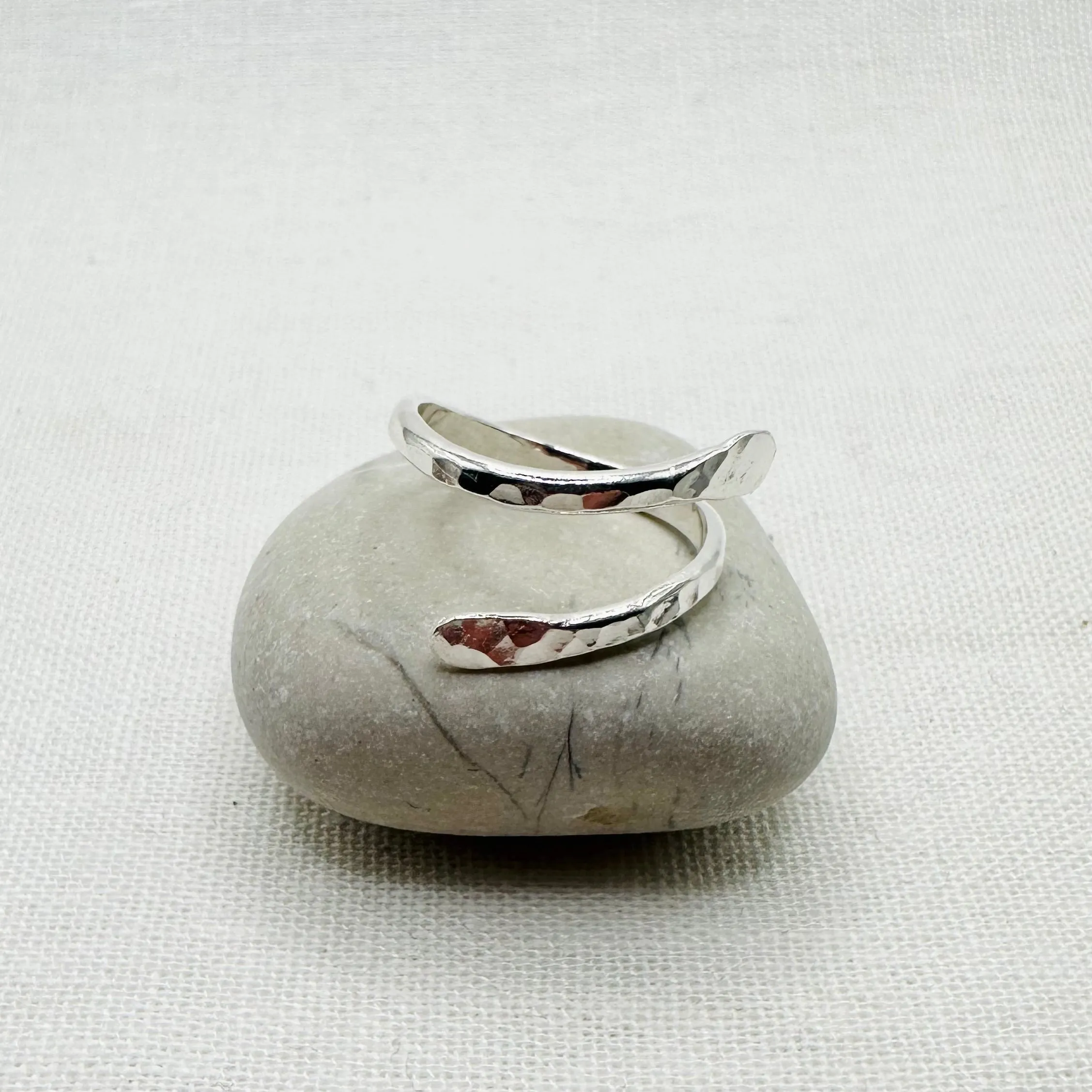 Sterling Silver Ocean Ring