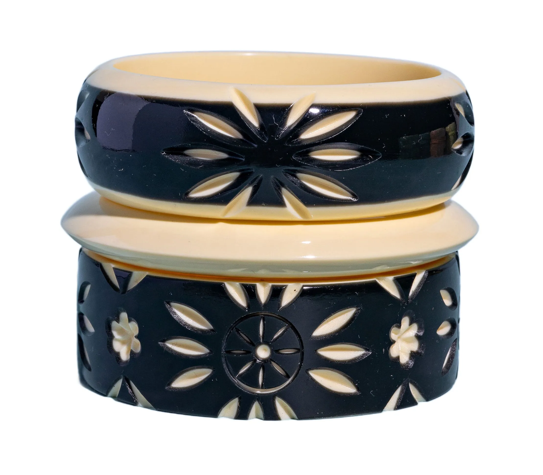 the NEW Palm Springs Bangle Collection - the Saucer Spacer