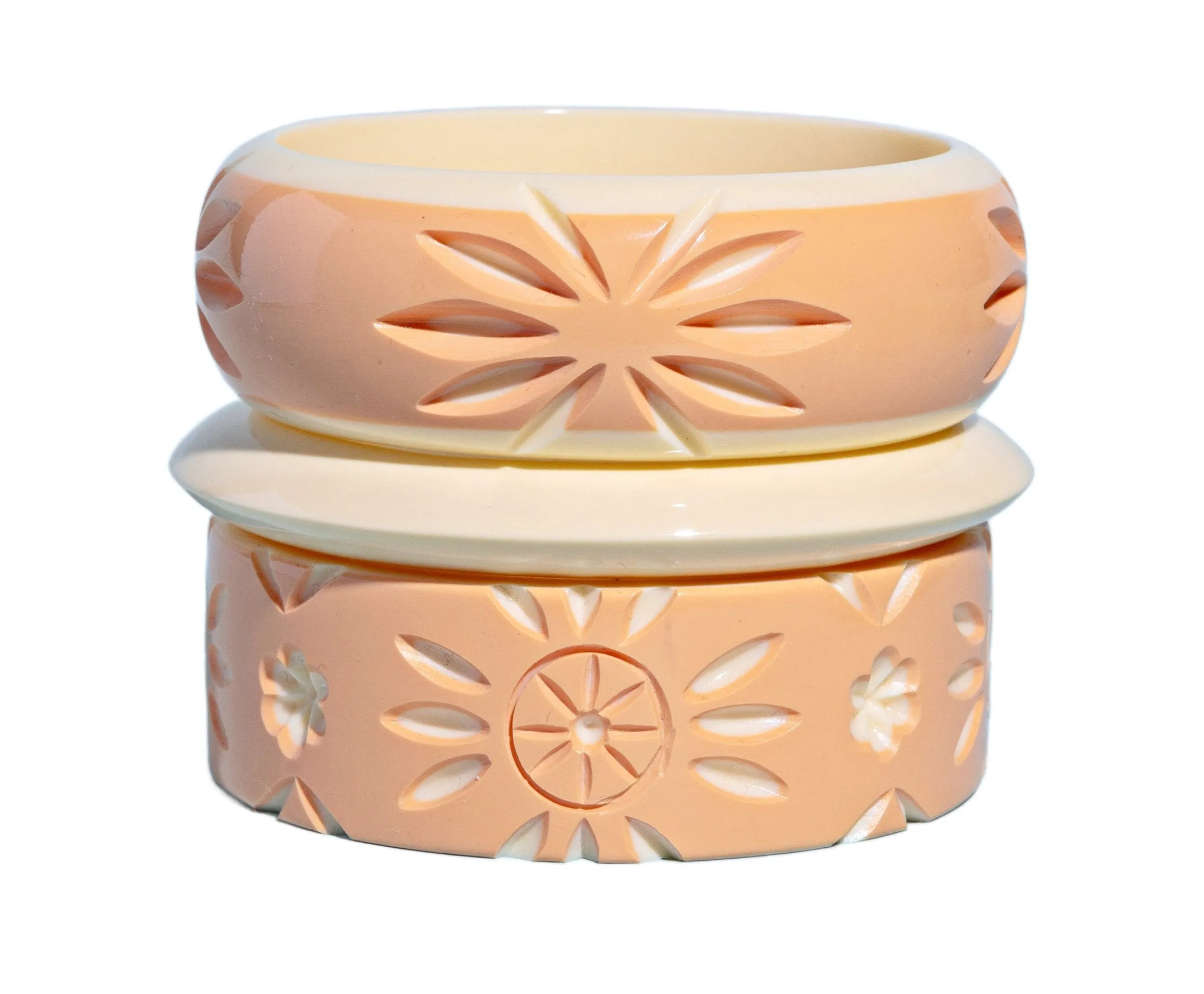 the NEW Palm Springs Bangle Collection - the Saucer Spacer