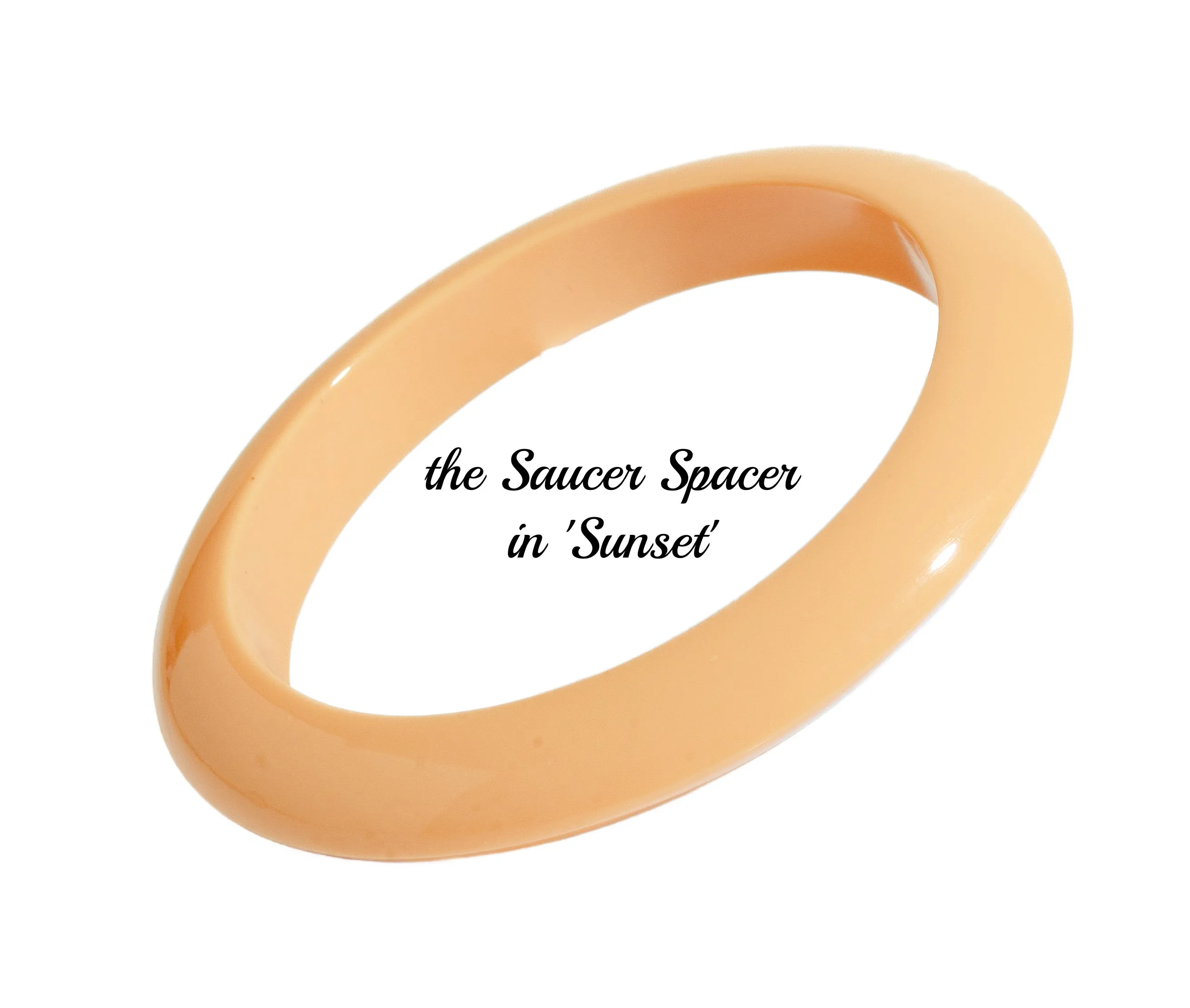 the NEW Palm Springs Bangle Collection - the Saucer Spacer