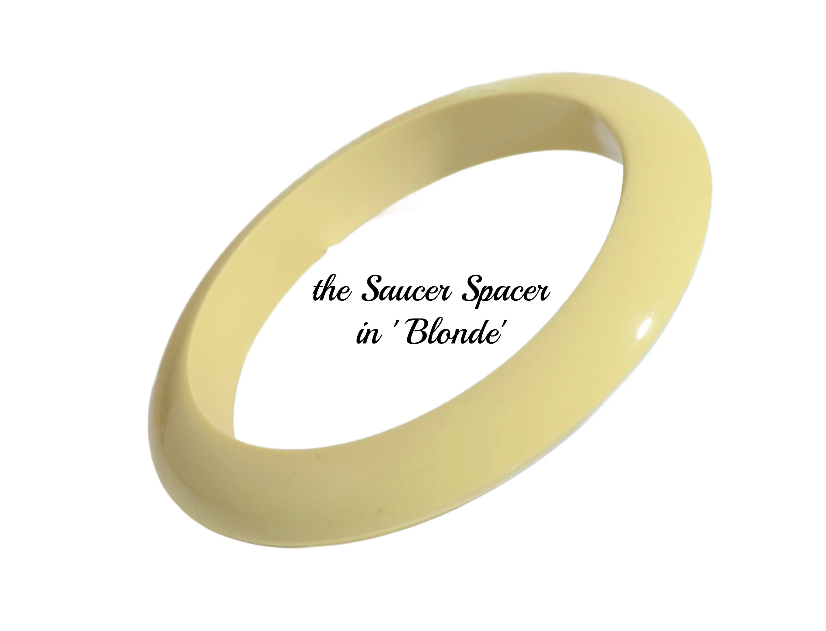 the NEW Palm Springs Bangle Collection - the Saucer Spacer