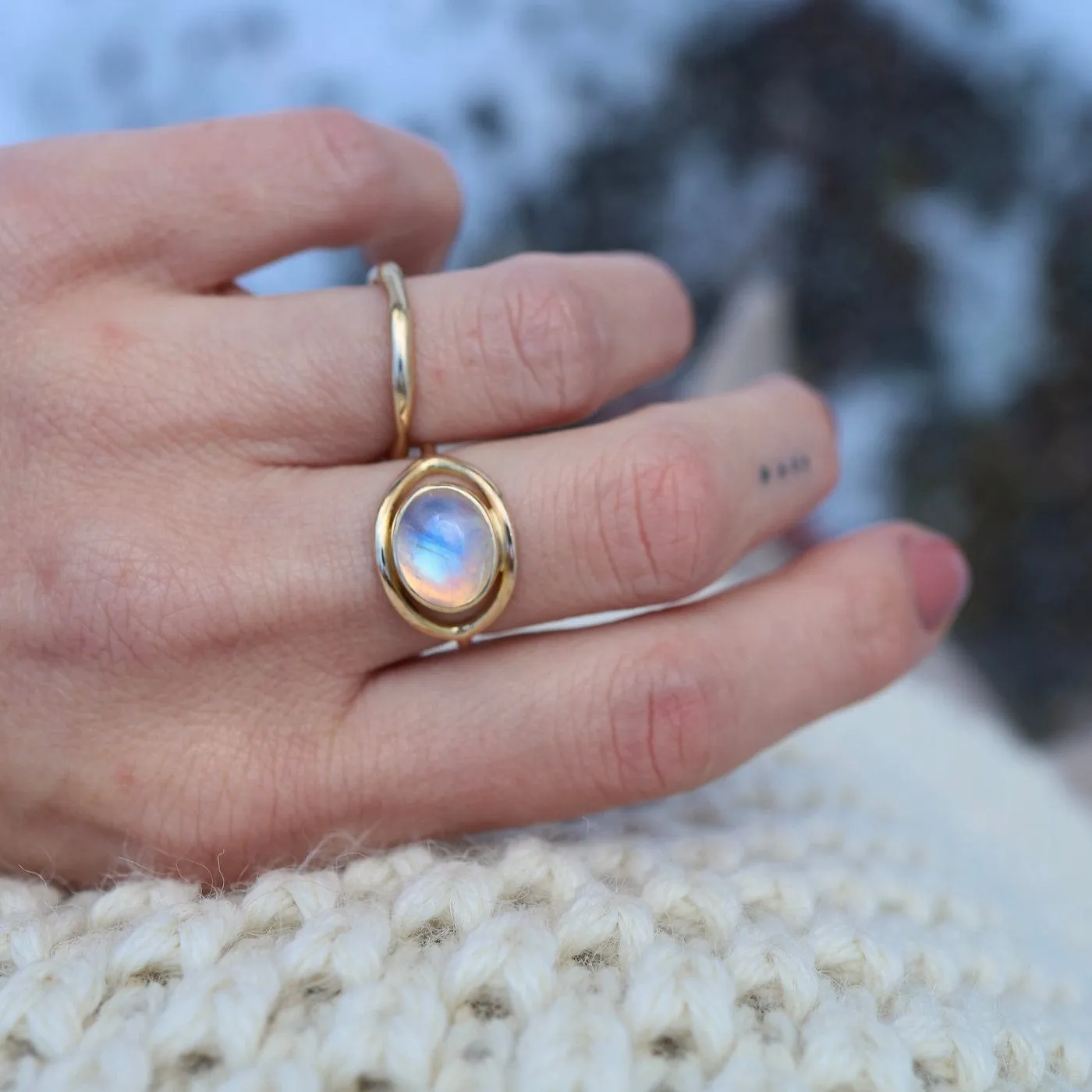 Vision Ring - Moonstone