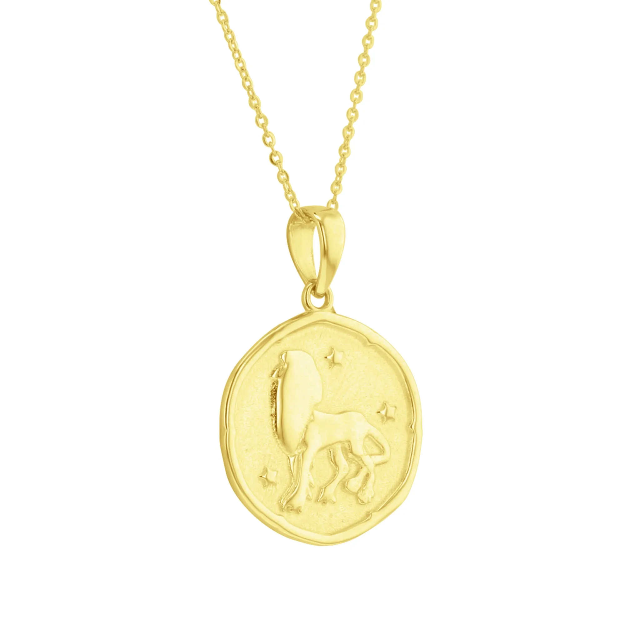 Written in the Stars Zodiac Gold Necklace