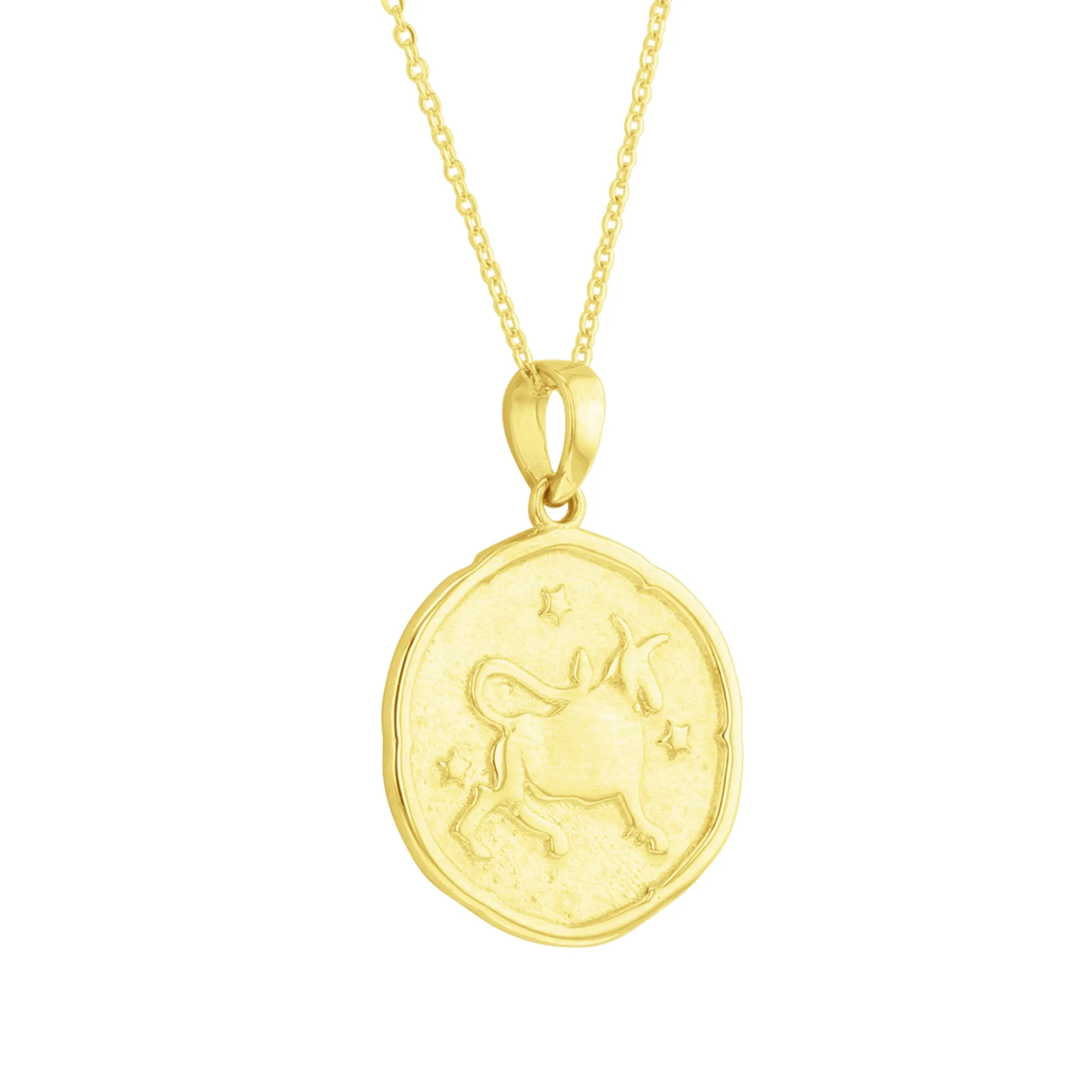 Written in the Stars Zodiac Gold Necklace