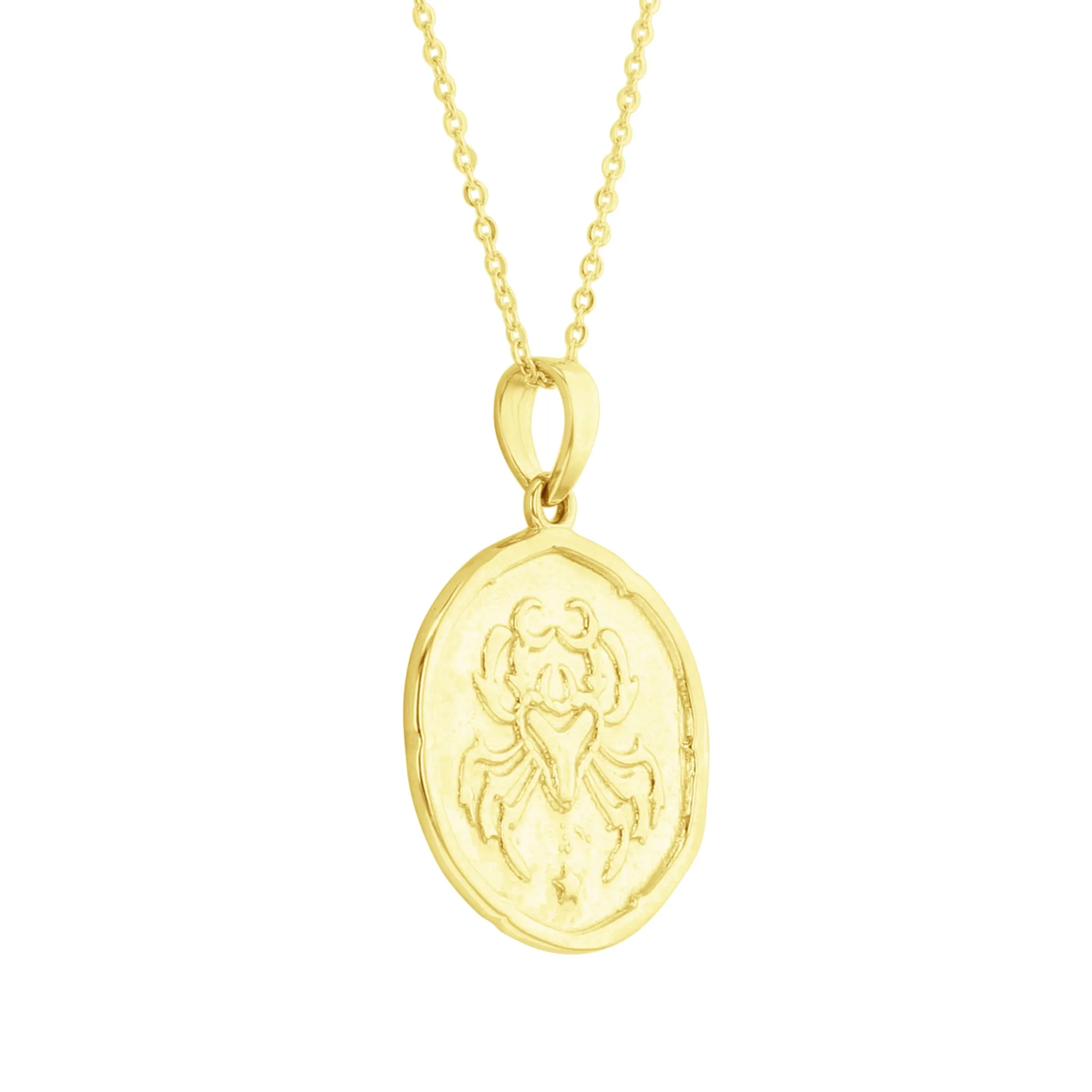 Written in the Stars Zodiac Gold Necklace