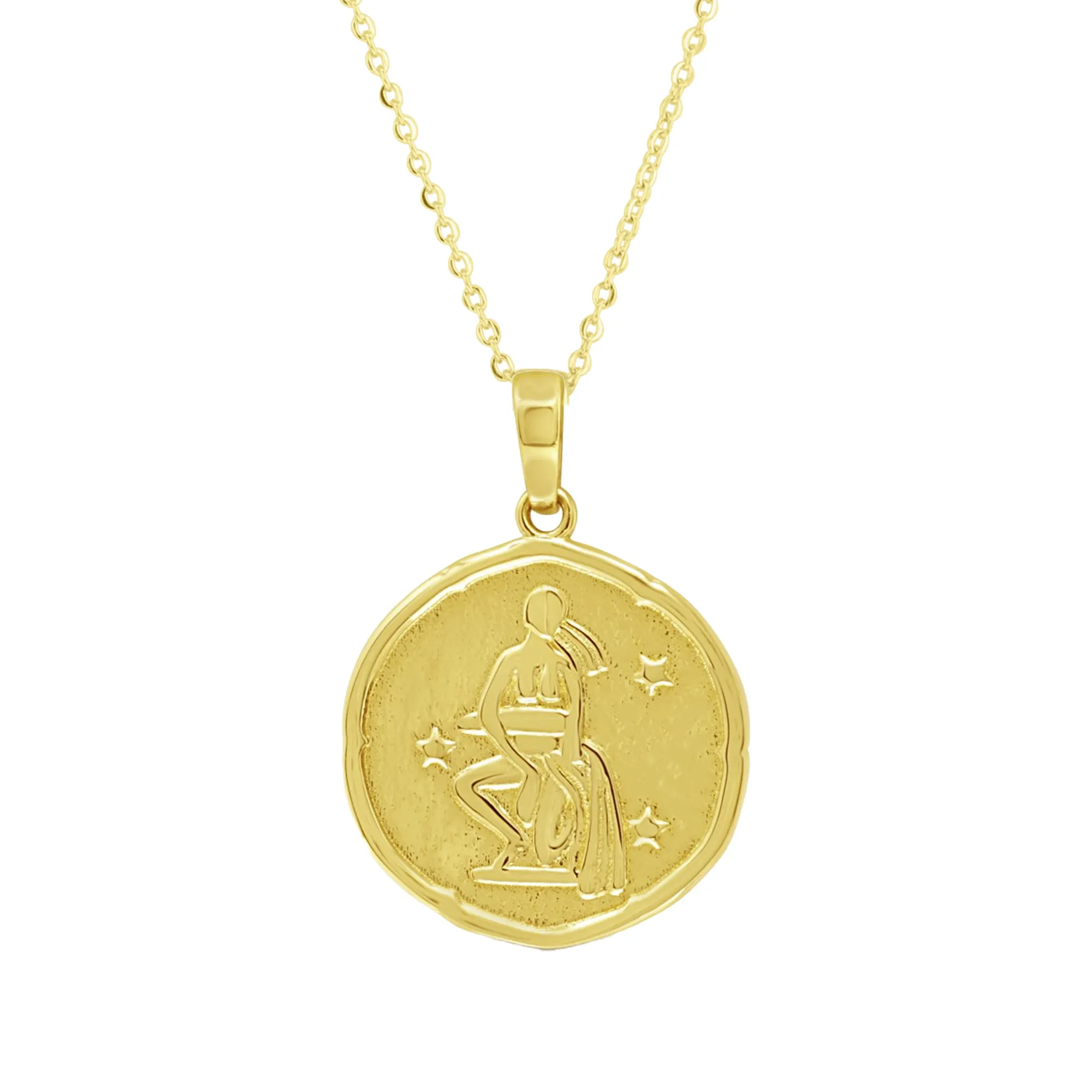 Written in the Stars Zodiac Gold Necklace