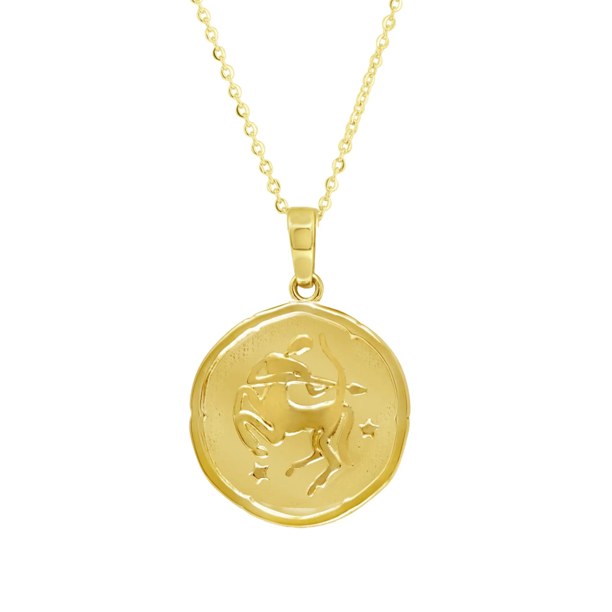 Written in the Stars Zodiac Gold Necklace